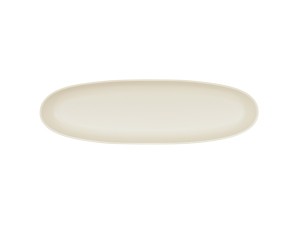 Bali Oval Platter-6x20 Ivory